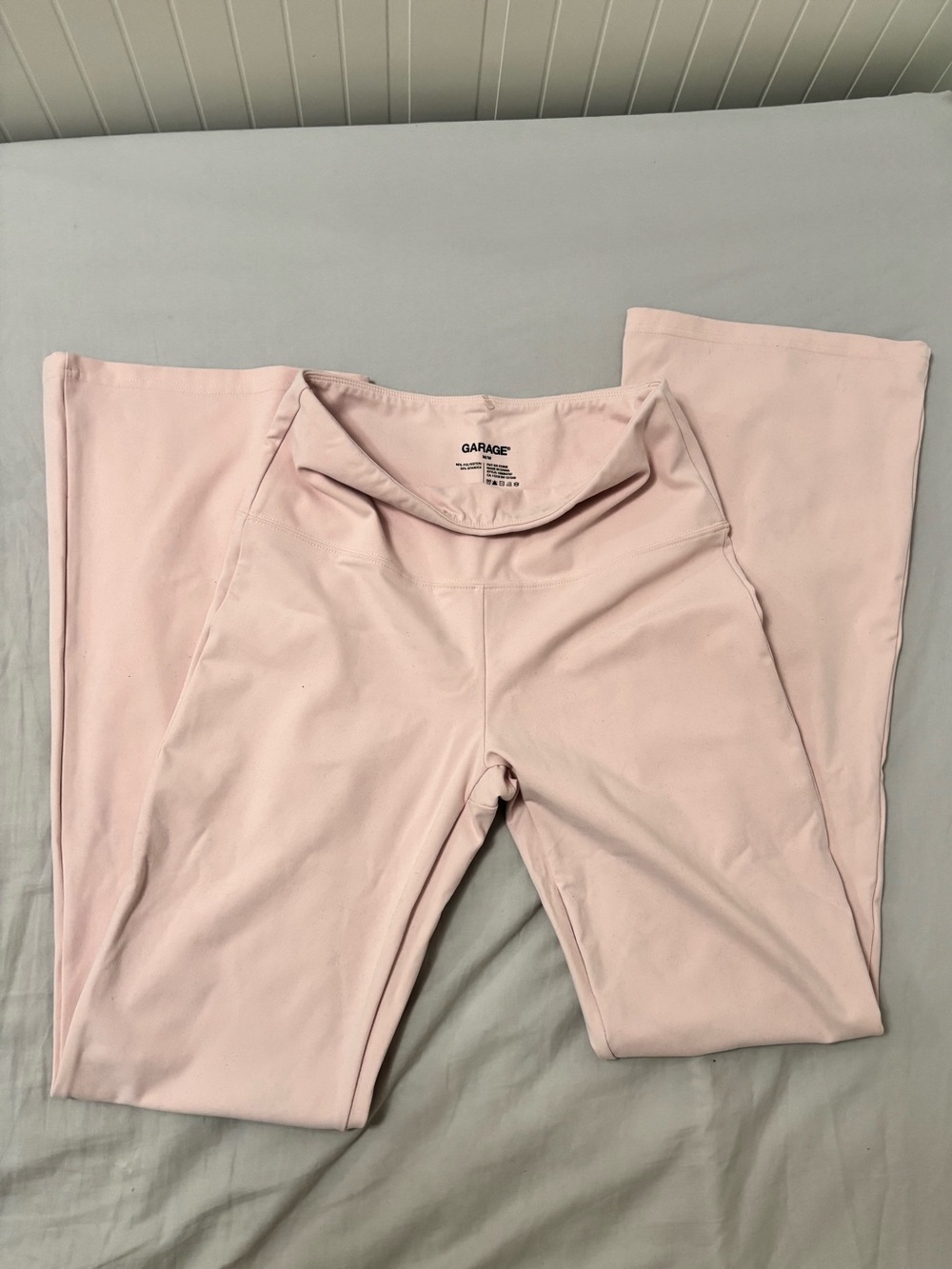 Garage Pale Pink Seamless High-Waist Leggings